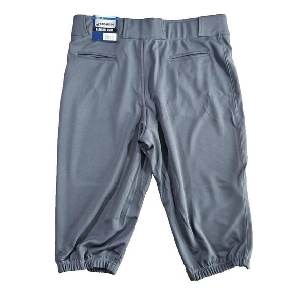 Champro Sports Men's Baseball Pants Adult XL Graphite New with Tags 40x42 - Picture 3 of 12